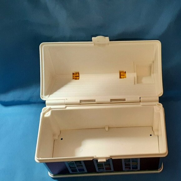 Vintage!! Mattel Fisher Price Little People School House Lunch Box - Circa 2008! - Picture 7 of 10